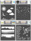 CrafTreat Nature Stencils for Crafts Reusable - Clouds and Stars, Starry Sky, Landscapes, Leaves and Branch Stencil (4 Pieces) - Size: 6 x 6 Inches - Scene Stencils for Furniture Painting Vintage