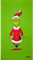 How the Grinch Stole Christmas Mr Grinch Green Panel von Dr. Seuss