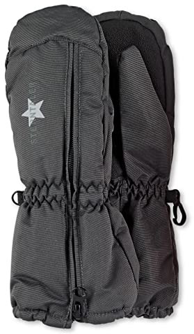 Sterntaler Unisex Kinder Ruskindhandske Cold Weather Gloves, Eisengrau, 5 EU