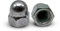 DOJA Industrial | TUERCA CIEGA M6 | PACK 25 | Tuercas Bellota | Tuercas Ciegas Hexagonales para Tornillos | Tuerca de Bellota de Acero Cincado | Juego de Tapones Roscados con Cabeza de Seguridad
