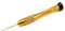 Strumento di riparazione Cacciavite di riparazione JF-338-Y Tri-point 0.6 for iPhone 7 & 7 Plus e Apple Watch (oro) (Color : Gold)