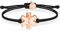 SAILBRACE Armband schwarz SHERO rosé