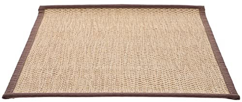 HOMSFOU Sitzbezug Sommer Duschmatte Aus Bambus Tatami-Teppich Teppich-krabbelmatten Japanische Bodenmatratze Bodensitzkissen Japanisch Japanischer Teppich Kind Spa Japanischer Stil Schwamm