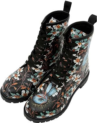 DOGO Long Boots - Are You Lost - Vegane Damen Boots und Nachhaltige und Bunte Stiefeletten - Trendige Bequeme Stiefel für Damen