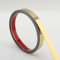Trimold Moulure murale en acier inoxydable - Décollez et collez - Garniture métallique autocollante flexible pour plafond, cadre de miroir et plus encore - Or brossé