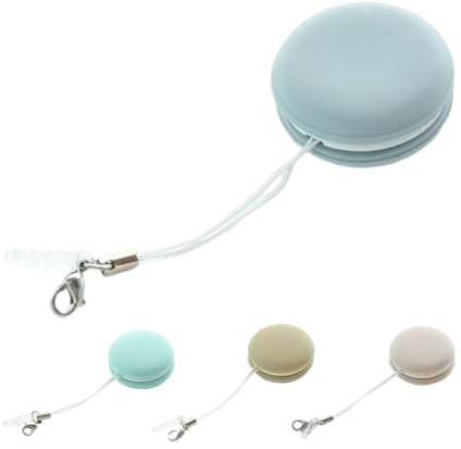 Porte-clés portable couleur bonbon pour écran de téléphone portable, pour ordinateur portable, lunettes électroniques, lunettes, lunettes de soleil, lingettes avec porte-clés portable (bleu + vert +