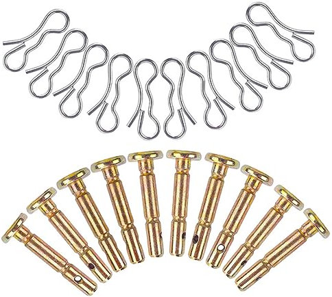Gogogmee 1 Satz Schneepflugzubehör Schneekehrmaschine Zubehör Schneefräse Metallstifte Ersatzsplinte Splinte Für Schneefräse Schneefräse Scherstifte Schneefräse Schere
