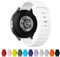 TStrap Bracelet de Montre Silicone 20mm pour Homme et Femme, Boucle Réglable, Dégagement Rapide, Bracelet Montre Sport Blanc, Compatible avec les Montres Intelligentes