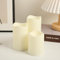 ONEVER Tea Lights Candles, 3 Pack LED Candles, 4 5 6 Battery Operated Tea Lights with Remote Control, Electric Fake Candles, 2/4/6/8 Hours Timer, Flameless LED Votive Candles-Warm White