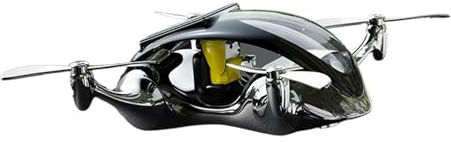 Solar Rotierender Auto-Lufterfrischer – Auto-Lufterfrischer mit Ventilator, drehbarer Helikopter-Lufterfrischer für Auto | Automobil-Geruch-Lufterfrischer, dekorative Drohnen für Männer und Frauen