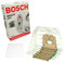 Masterpart Lot de 4 sacs en microfibre type K pour aspirateurs Bosch & Siemens 00468265