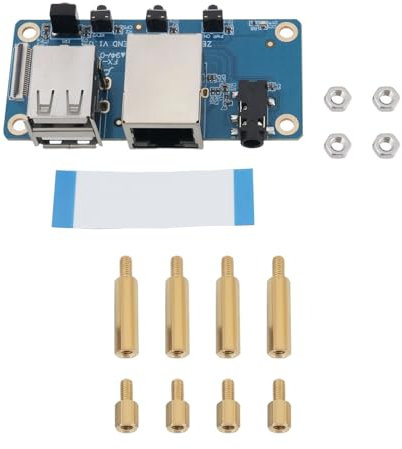 Create idea Erweiterungsplatinen-Set Kompatibel mit Orange Pi Zero 2W 1 GB/1,5 GB/2 GB/4 GB Schnittstellenplatine Metall-Kupfer-Säulenschrauben