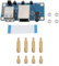 Create idea Erweiterungsplatinen-Set Kompatibel mit Orange Pi Zero 2W 1 GB/1,5 GB/2 GB/4 GB Schnittstellenplatine Metall-Kupfer-Säulenschrauben