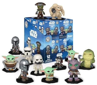 Funko Mystery Mini: Star Wars The Mandalorian & Grogu | Offizieller Fanartikel und Merch - Mystery Mini Figur aus Vinyl in Blind Box - Überraschungsgeschenk für Fans und Sammler