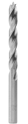 ENT 50095 HSS-G Holzspiralbohrer Ø 9,5 mm geschliffener HSS Holzbohrer mit Zentrierspitze