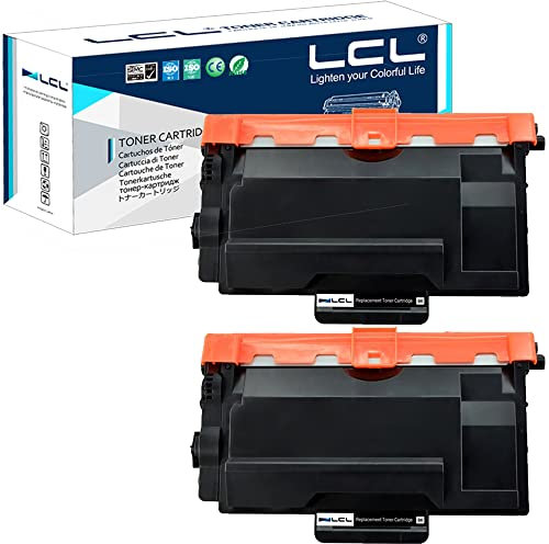LCL Kompatibel Toner TN3480 TN-3480 TN3485 TN-3485 (2Schwarz) kompatibel für Brother HL-L5000D HL-L5100DN HL-L5200DW HL-L5200DWT HL-L6200DW HL-L6200DWT HL-L6250DW HL-L6300DW HL-L6250DN MFC-L5700DN