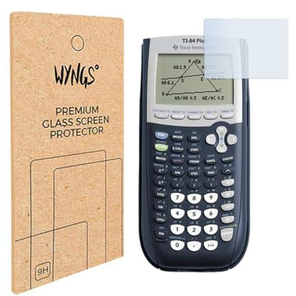 WYNGS Displayschutzfolie zum Grafikrechner TI 84 Plus