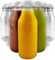 Signature Packaging - Reusable Plastic Smoothie Juice Bottles - 500ml - 20 Pack