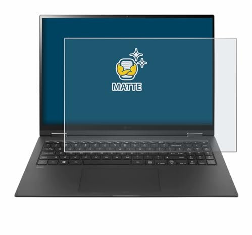 BROTECT Entspiegelungs-Schutzfolie für LG gram 16'' 2-in-1 Touch Matte Displayschutz-Folie, Anti-Reflex, Anti-Fingerprint