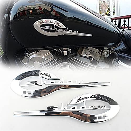 FEMEIN per Honda Shadow VT VTX 400 500 600 750 1100 3D Distintivo Dell'emblema Decalcomania Serbatoio Carburante Sticker Ombra Rilievo del Carro Armato Protezione Decalcomania