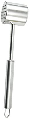 KICHOUSE Meat Loosening Hammer Meat Grinders for Home Use Multipurpose Tool Kitchen Utensils Stainless Steel Round Meat Mallet Pork Hammer Chicken Mallet Kitchen Meat Tenderizer Tool Meet