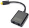 Kljuyhat Dual Port Digital Optical Fiber Audio Splitter Cable Adapter 1 In 2 Out