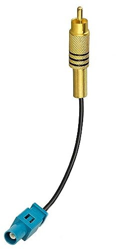 Goliton Fakra Z macho a RCA macho Pigtail Cable para coche DVD GPS Antena Cable de extensión Pigtail Jumper Cable coaxial
