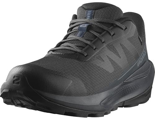 Salomon Elixir Tour wasserdichte Herren Wanderschuhe, Outdoor-bereit, Angenehmes Laufgefühl, Wetterfest, Dark Navy, 44