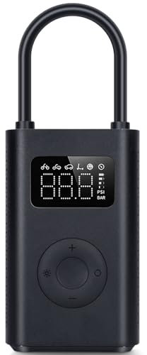 𝐍𝐮𝐞𝐯𝐨 𝟐𝟎𝟐𝟑 Xia Mijia Compresor Aire Portatil 2, Inflador 150 PSI 6 Modos con Recargable de 2000 mAh, Compresor Aire con Pantalla LCD con Sensor de Presión para Coche, Moto,Pelota