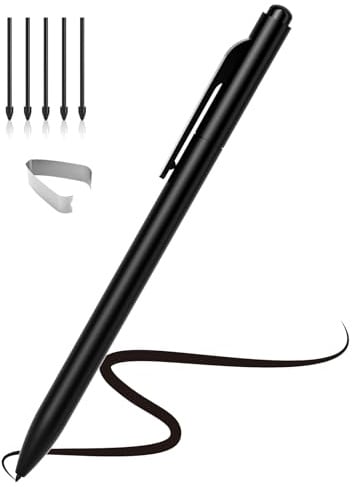 Ciscle EMR Stylus compatibile con Remarkable 2, penna digitale di ricambio con gomma, 4096 livelli di pressione, Palm Rejection, supporto inclinabile, per dispositivi EMR notevoli/Samsung/Wacom/Onyx -