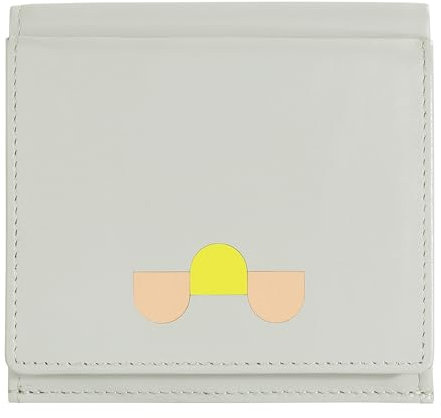 DUDU Mehrfarbiges Portemonnaie RFID in Leder mit Kartensteckfächer und Münzfach Pearl Mosaic