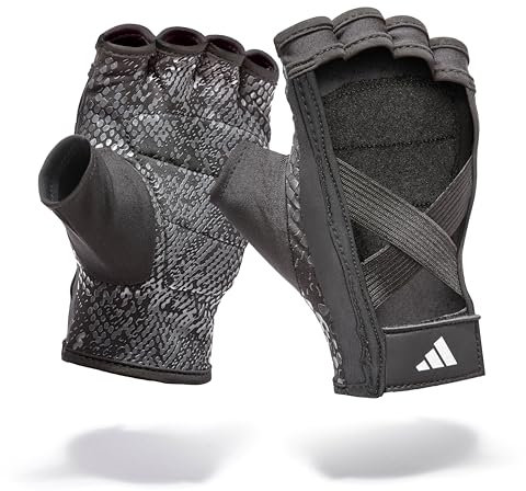 adidas Damen Trainingshandschuhe – rutschfest, gepolstert & atmungsaktiv für Fitness & Krafttraining - Perfekter Halt & Komfort