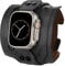 VIQIV Leather Band Compatible with Apple Watch 45mm for Men 44mm 42mm 41mm 40mm 38mm 46mm 49mm SE Bands Women, Cuff Bracelet Wide Sport Straps Wristband for Iwatch Series 10 9 8 7 6 5 4 3 SE SE2 Ultra