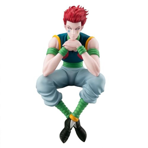 Xinchangda Hisoka Figur Anime Figuren Figur 15 cm Hisoka sitzende Figur PVC Actionfiguren Statue Ornamente Desktop Dekoration Sammlerstücke