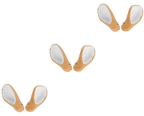 Baluue 3paare Imitation Reh Ohren Haarband Kopfschmuck Für Partys Dekoration Für Feiern Und Kostüme Langlebiges Und Zubehör