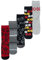 United Labels 5 Paar AC/DC Socken für Herren, bunt, 40-45, Herrensocken Rockband, Männer Strümpfe