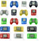 Albiuev 18Pcs Video Game Party Bag Fillers for Kids,Video Game Party Favors,Mini Game Keychain for Kids Boys Birthday Supplies Gaming Party Favors Classroom Prizes (18 PCS with Keychain)