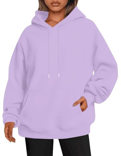 Gellmall Women Hoodie Oversize Sweatshirt Ladies Solid Hoodies Autumn Winter Sweatshirts Hooded Tops XS-5XL