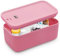 chefeggukk Kleine abschliessbare Box mit Kombinationsschloss - Sicherer Aufbewahrungsbox für Medikamente, Handy, Snacks - Für Haushalt, Kühlschrank, Büro & Reisen - BPA-frei (23,5 x 12,8 x 9,2 cm)