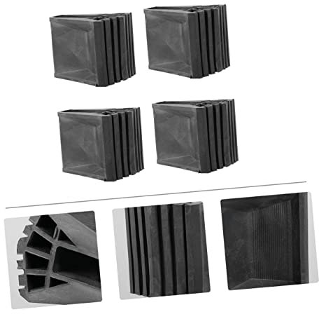 Mikikit Rutschfeste Leiterfüße Abdeckungen Universelle Leiter Pads Für Klappleitern Teleskopleitern Und Technische Leitern Schutz Für Leiterfüße Innenmaß