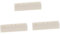 HEMOTON Replace Old Mandolin Nuts 3pcs New Bone Bridge Nuts Easy to Install Store
