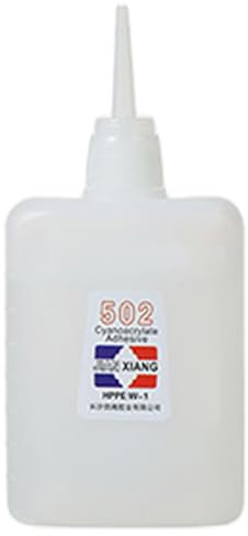 Veesper Super Colla 502, Adesivo Extra Resistente ad Asciugatura Rapida per Legno, plastica, Metallo, Colla di Riparazione Multiuso per Artigianato Fai-da-Te, Uso Domestico e Ufficio