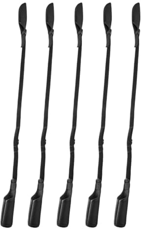 JANZU 5Pcs Fishing Rod Holder Strap 59cm-130cm Fishing Pole Sleeves Belt Rod Protector Adjustable Cover for Fishing Rod Tube Easy to Use
