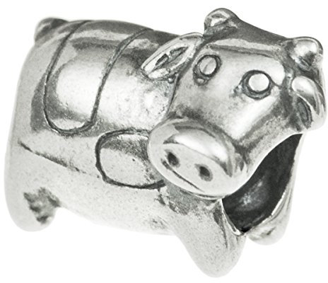 925 Sterling Silber Milchrinder Kuh Bead für europäische Charm-Armbänder