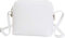 AMBRA Moda Italienische Ledertasche Damen Handtasche Umhängetasche Schultertasche Leder Tasche klein GL018 (Weiß)