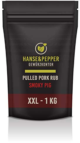 1kg Pulled Pork Rub Beef Rub Gourmet Gewürzmischung im wiederverschließbarem Aroma-Beutel - Plus Serie
