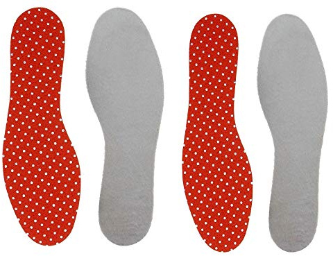 Bama 2 P. extra dünne Thermo Thin Fit Einlegesohlen + gratis GreenFeet Reinigungstuch (36 EU)
