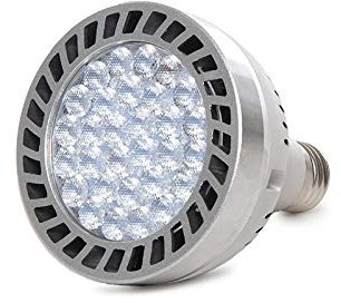 Glühbirne LED E27 45W 3650Lm 3000ºK PAR30 Fan 40.000H [HO-PAR30-45-WF-WW] | Greenice