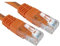 ALIDA SYSTEMS 1m Cat6 Câble Ethernet, Haute Vitesse Et Fiable - Orange