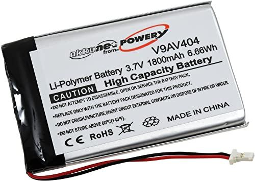 Akku für MP3-Player Archos AV 404, PMP, AV404, 3,7V, Li-Polymer